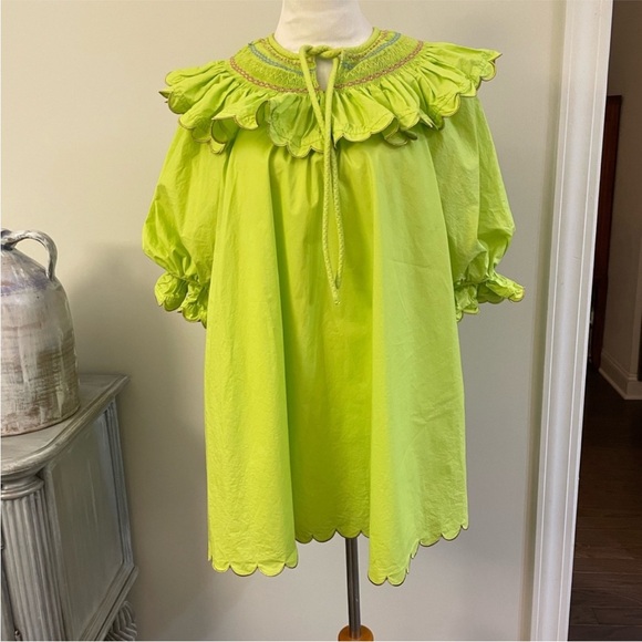 CeliaB FIJI GREEN DRESS SIZE XS - Picture 6 of 15